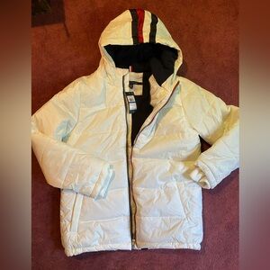 Tommy Hilfiger Boys Puffer Jacket 18-20 XL New! White